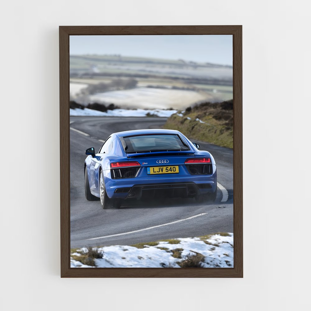 Poster Neige Éclair – affiche Audi (vue 5)